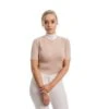 Horseware Women's Lisa Technical Short Sleeve Competition Top - Blush
