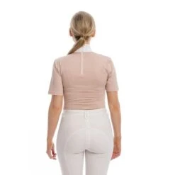 Horseware Women's Lisa Technical Short Sleeve Competition Top - Blush -Equestrian Supplies Shop 399203 800 800