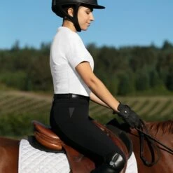 Irideon Women's Ciara Short Sleeve IceFil Show Shirt - White/White -Equestrian Supplies Shop 399306 800 800