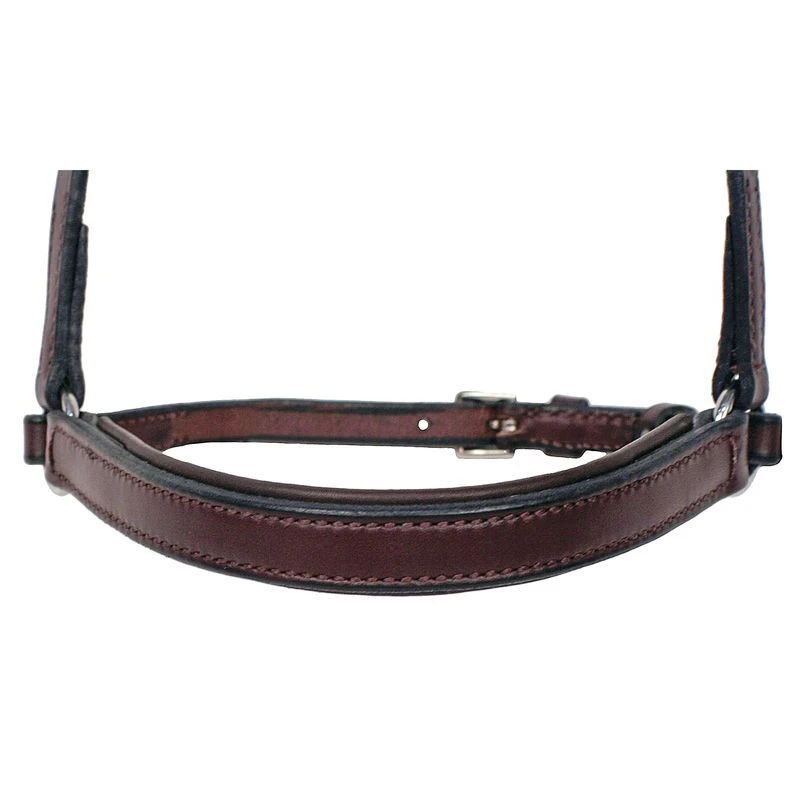 Nunn Finer Padded Drop Noseband - Havana/Zinc 3 Nunn Finer Padded Drop Noseband - Havana/Zinc