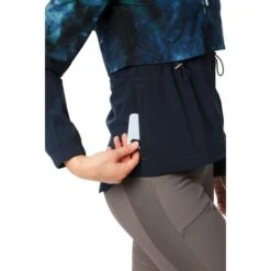Horseware Women's Carrie Riding Jacket - Green/Navy Tie Dye -Equestrian Supplies Shop 402590 800 800