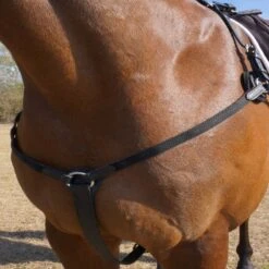 Nunn Finer 5-Way Hunting Breastplate With Elastic - Havana/Zinc -Equestrian Supplies Shop 402814 800 800