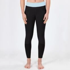 Irideon Women's Synergy Full Seat Tights - Black/Energy Blue