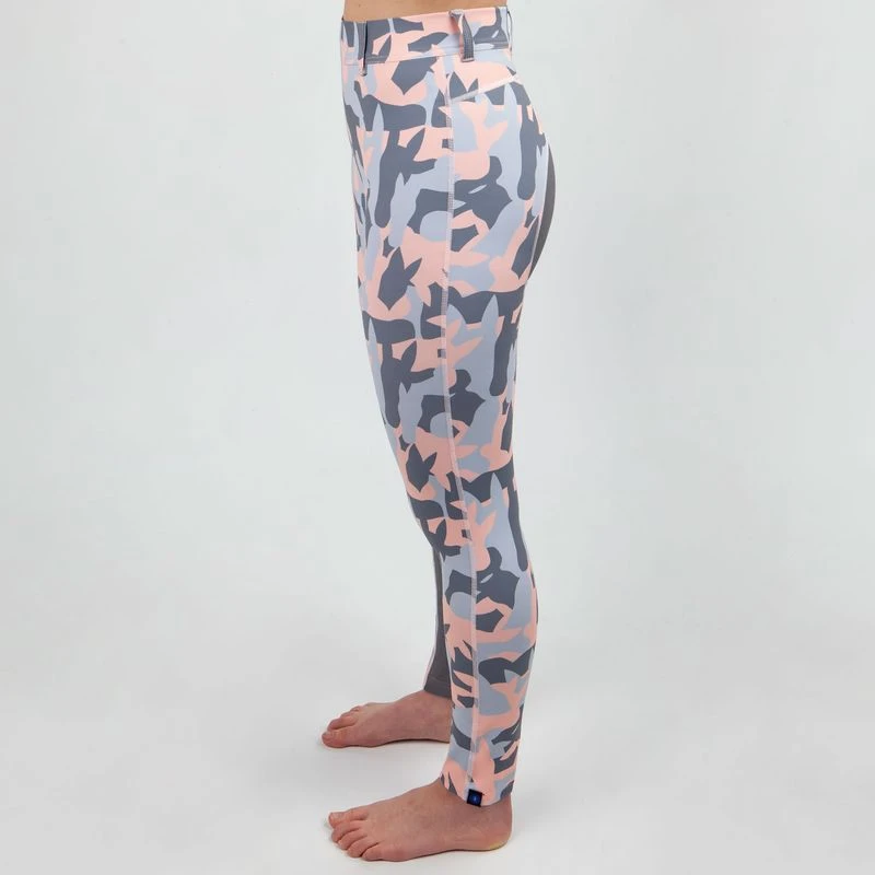 Irideon Women's Horsehead Camo Full Seat Tights - Radiant Peach 4 Irideon Women's Horsehead Camo Full Seat Tights - Radiant Peach - Image 2