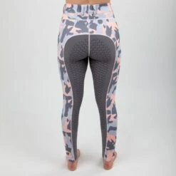 Irideon Women's Horsehead Camo Full Seat Tights - Radiant Peach 7 Irideon Women's Horsehead Camo Full Seat Tights - Radiant Peach -Equestrian Supplies Shop 404768 800 800