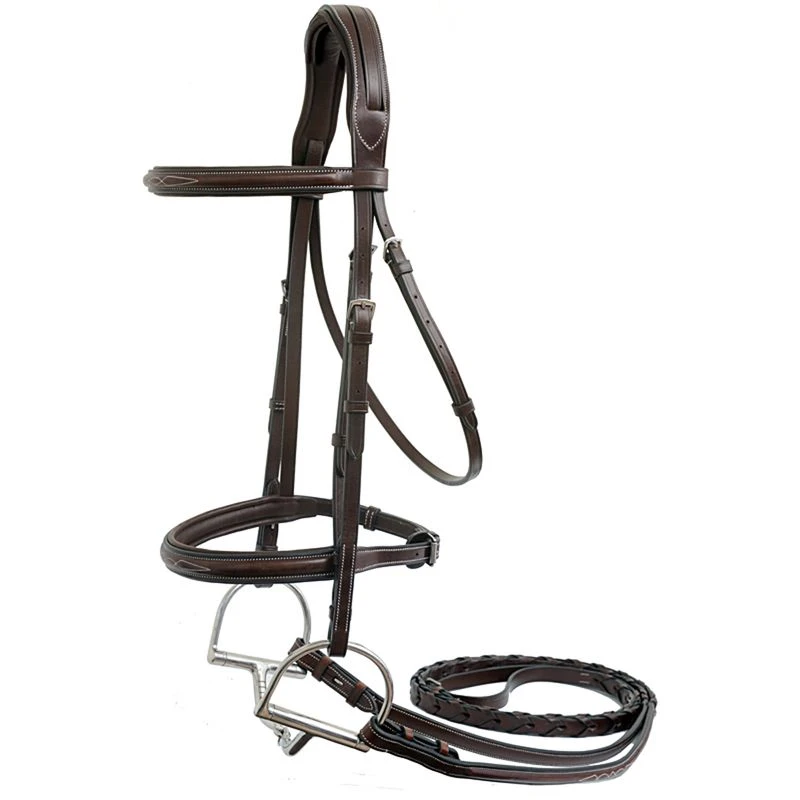 Nunn Finer Florence Hunter Bridle - Havana 4 Nunn Finer Florence Hunter Bridle - Havana - Image 2