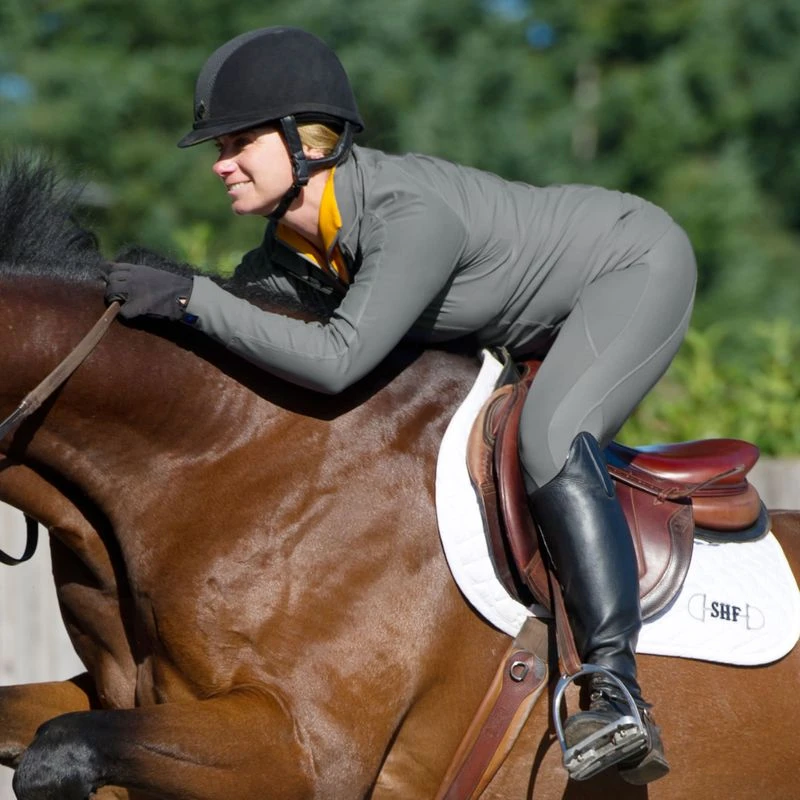 Irideon Women's Synergy Knee Patch Tights - Dove Grey 3 Irideon Women's Synergy Knee Patch Tights - Dove Grey