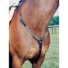 Nunn Finer Elastic Hunting Breastplate - Havana/Brass 1 Nunn Finer Elastic Hunting Breastplate - Havana/Brass -Equestrian Supplies Shop 406142 800 800