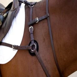 Nunn Finer Breastplate Attachment With Neck Strap - Black/Zinc 5 Nunn Finer Breastplate Attachment With Neck Strap - Black/Zinc -Equestrian Supplies Shop 406462 800 800