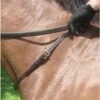 Nunn Finer Leather Neck Strap - Black/Brass -Equestrian Supplies Shop 406526 800 800