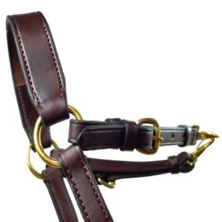 Nunn Finer 3-Way Breastplate With Elastic - Havana/Zinc -Equestrian Supplies Shop 406947 800 800