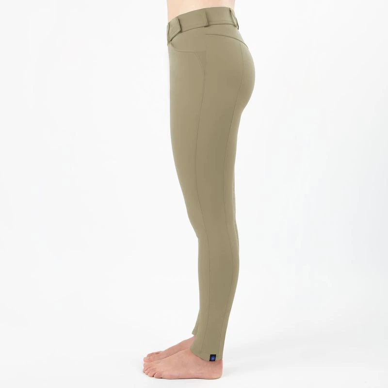 Irideon Women's Cadence Elite Rival Knee Patch Breeches - Classic Tan 4 Irideon Women's Cadence Elite Rival Knee Patch Breeches - Classic Tan - Image 2