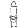 Nunn Finer Galway Flash Bridle - Havana/Zinc -Equestrian Supplies Shop 407482 800 800