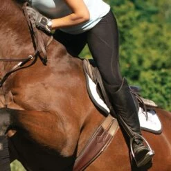 Irideon Women's Synergy Knee Patch Tights - Black/Blue Energy -Equestrian Supplies Shop 407707 800 800