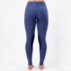 Irideon Kids' Issential Cargo Knee Patch Tights - Deep Lavender -Equestrian Supplies Shop 408690 800 800