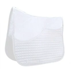 T3 Matrix Traditional Dressage Half Pad Schooling Liner - White