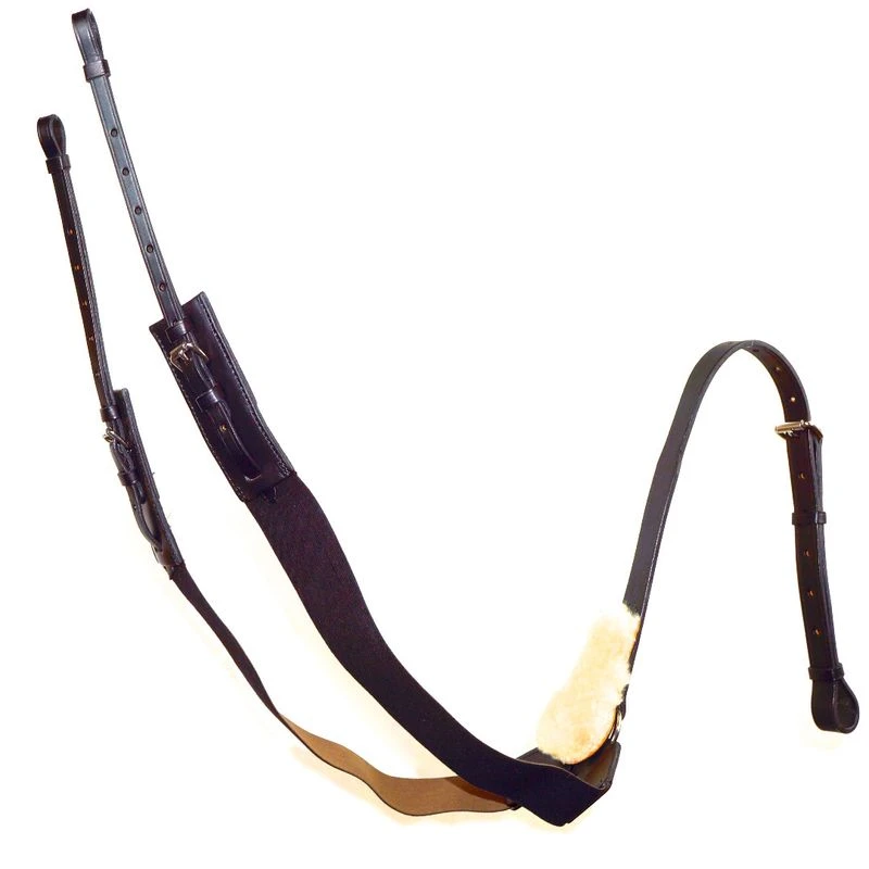 Nunn Finer All Purpose Breastplate - Havana/Brass 4 Nunn Finer All Purpose Breastplate - Havana/Brass - Image 2