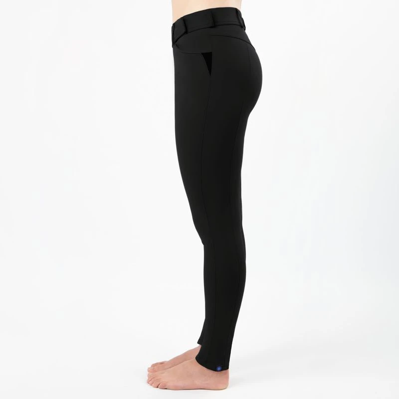 Irideon Women's Cadence Elite Rival Knee Patch Breeches - Black 3 Irideon Women's Cadence Elite Rival Knee Patch Breeches - Black