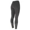 Shires Aubrion Women's Morden Knee Patch Summer Riding Tights - Black