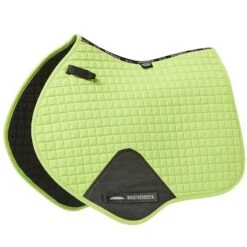 Weatherbeeta Prime Jump Shaped Saddle Pad - Lime Green