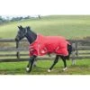 Weatherbeeta Comfitec Classic Standard Neck Medium - Red/Silver/Navy -Equestrian Supplies Shop 412637 800 800