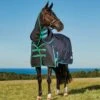 Weatherbeeta Green-Tec 900D Detach-a-Neck Lite Plus - Black/Bottle Green -Equestrian Supplies Shop 414212 800 800