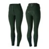 Horze Women's Desiree High Waist Full Seat Breeches - Mountain View Green 2 Horze Women's Desiree High Waist Full Seat Breeches - Mountain View Green -Equestrian Supplies Shop 415101 800 800