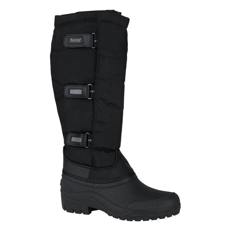 Horze Kids' Polar Thermo Boots - Black 5 Horze Kids' Polar Thermo Boots - Black - Image 3