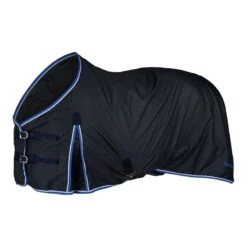 Horze Glasgow Light Weight Turnout Sheet - Dark Blue -Equestrian Supplies Shop 417260 800 800