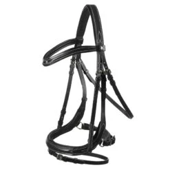 Horze Rome Snaffle Bridle - Black 5 Horze Rome Snaffle Bridle - Black -Equestrian Supplies Shop 417738 800 800