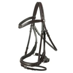 Horze Rome Snaffle Bridle - Dark Brown -Equestrian Supplies Shop 417823 800 800