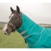 Shires Tempest Plus 200G Neck Cover - Teal 1 Shires Tempest Plus 200G Neck Cover - Teal -Equestrian Supplies Shop 419565 800 800