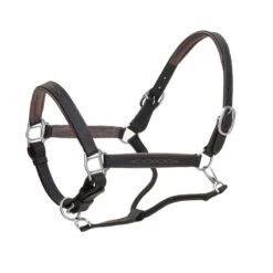 Ovation Richtan Luxury Padded Halter - Black/Grey
