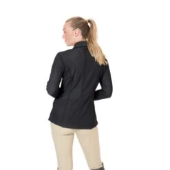 Ovation Women's Signature AirFlex 3-Button Show Coat - Black -Equestrian Supplies Shop 422650 800 800