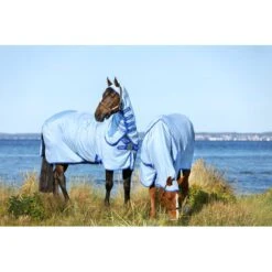 Amigo Pony Ripstop Hoody - Azure Blue/Strong Blue/Silver