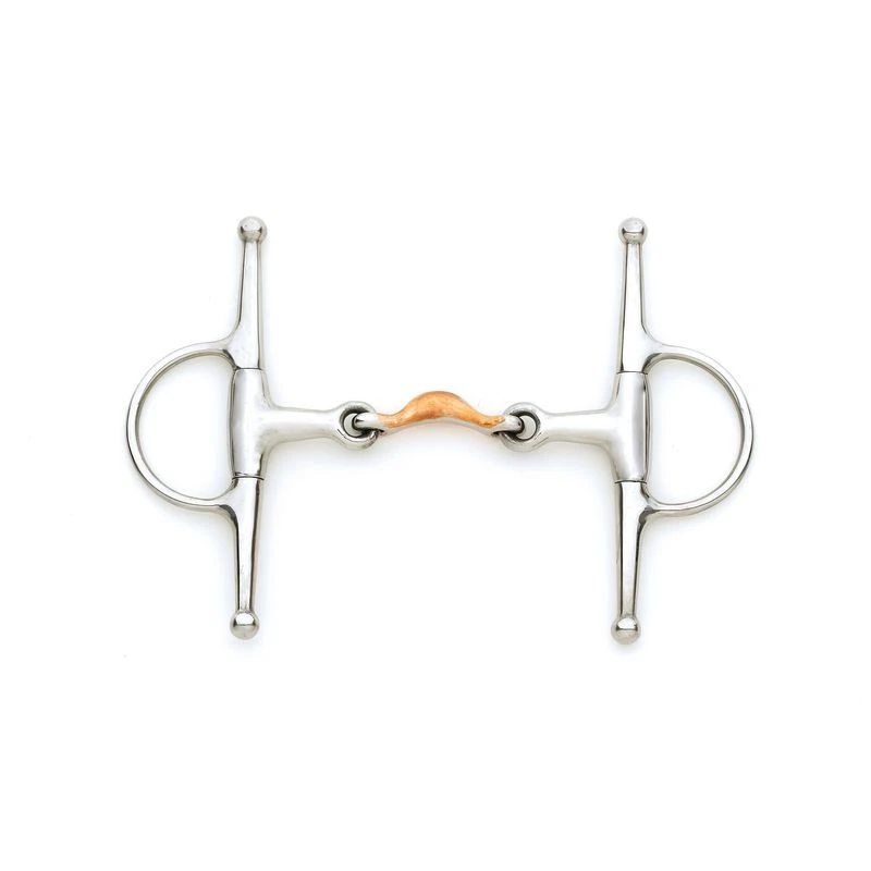 Centaur Quarter Moon Link Eggbutt Full Cheek - Stainless Steel 3 Centaur Quarter Moon Link Eggbutt Full Cheek - Stainless Steel