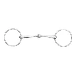 Centaur Jointed Medium Hollow Loose Ring - Stainless Steel