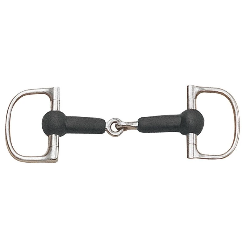 Centaur Jointed Hard Rubber Barrel Dee - Stainless Steel 3 Centaur Jointed Hard Rubber Barrel Dee - Stainless Steel