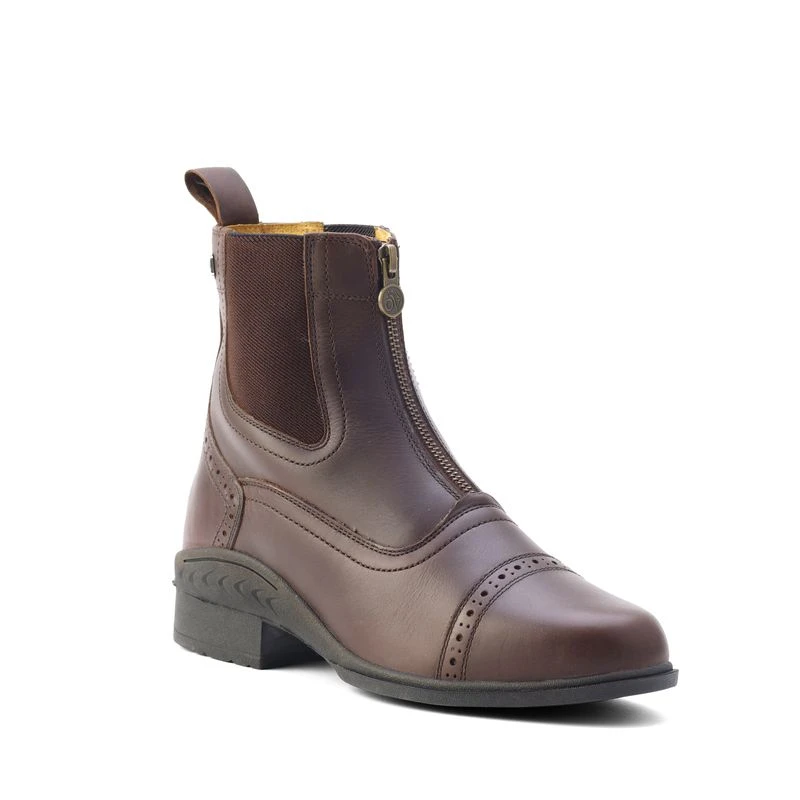 Ovation Kids' Tuscany Lace Paddock Boot - Brown 3 Ovation Kids' Tuscany Lace Paddock Boot - Brown