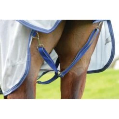 Weatherbeeta Comfitec Airflow II Detach A Neck Fly Sheet - Grey/Blue/Grey -Equestrian Supplies Shop 430352 800 800