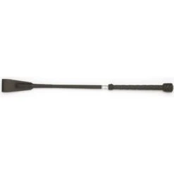 County Perforated Leather Handle 26" Bat - Black