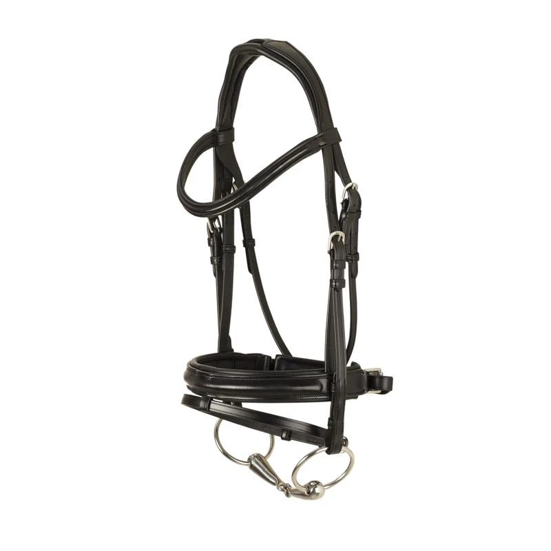 Ovation Dortmund Anatomic Bridle - Black 3 Ovation Dortmund Anatomic Bridle - Black