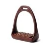 Compositi Reflex 3D Wide Track Stirrups - Brown Stirrup/Brown Pad -Equestrian Supplies Shop 434763 800 800