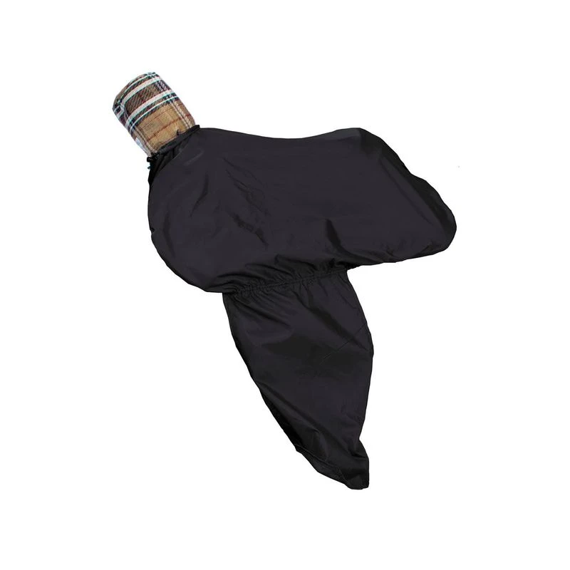 Kensington Nylon Western Saddle Cover - Black/Deluxe Black 3 Kensington Nylon Western Saddle Cover - Black/Deluxe Black