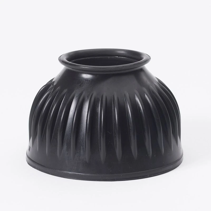 Centaur EcoPure Thick Rib Bell Boots - Black 3 Centaur EcoPure Thick Rib Bell Boots - Black