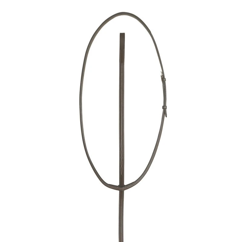 Ovation Elite Fancy Stitched Raised Standing Martingale - Dark Brown 3 Ovation Elite Fancy Stitched Raised Standing Martingale - Dark Brown