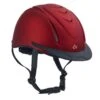 Ovation Metallic Schooler Helmet - Red -Equestrian Supplies Shop 437325 800 800