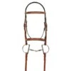 Aramas Fancy Padde Bridle W/Fancy X Long Reins - Chestnut -Equestrian Supplies Shop 438012 800 800