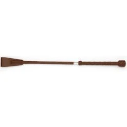 County Perforated Leather Handle 21" Bat - Brown