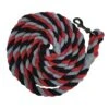 Kensington 10 Cotton Tri-Color Lead Rope - Deluxe Red -Equestrian Supplies Shop 439450 800 800